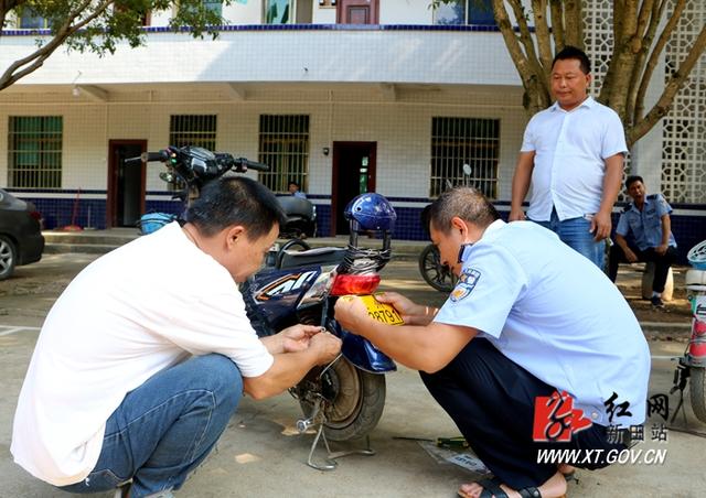 湖南：新田“流动车管所”为电动自行车加速上牌