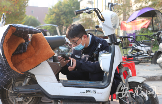 安徽：合肥庐阳区组建流动上牌小分队 免费登记上牌电动车超10万辆