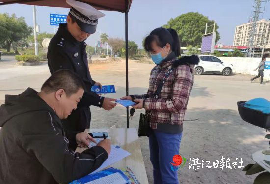 广东：警保联动走进社区企业前移电动车上牌服务