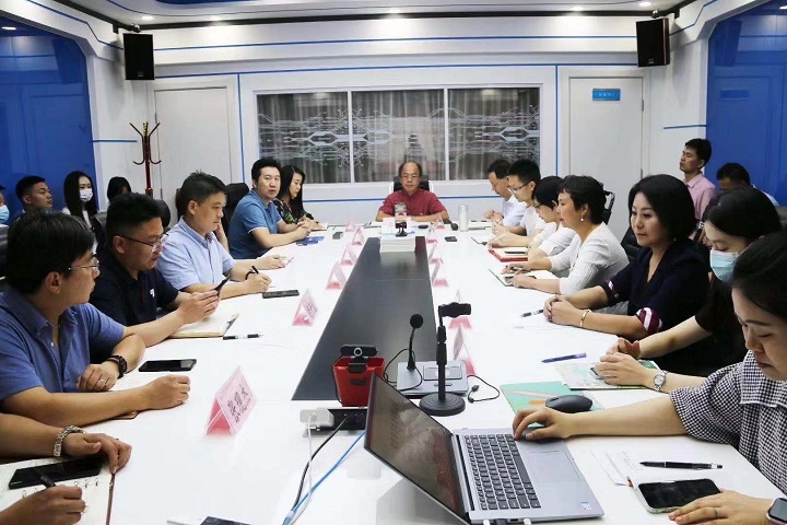 法宣在线党支部开展学习贯彻习近平总书记“七一”重要讲话精神专题党课活动