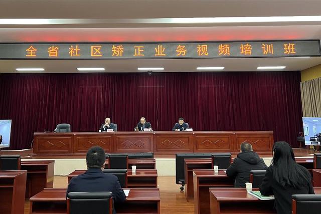 陕西省司法厅举办全省社区矫正业务视频培训班